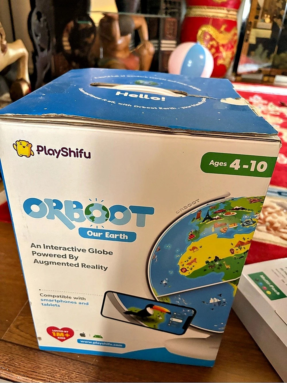 PlayShifu Orboot Earth: Interactive AR Globe Ages 4-10